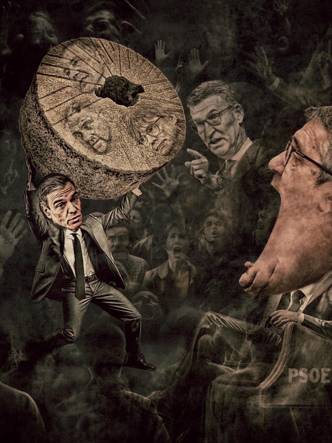 La rueda de molino de Sánchez.