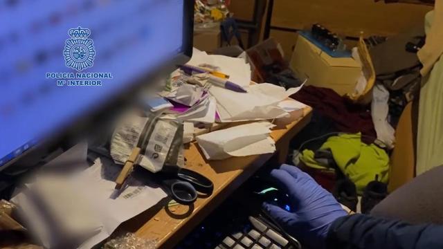 Una operación contra la pornografía infantil en imagen de archivo