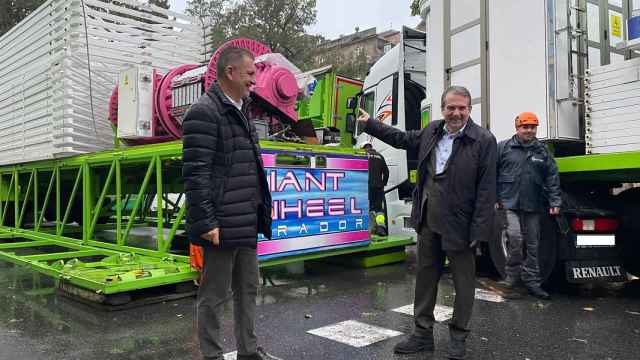 Abel Caballero y el concejal Ángel Rivas.