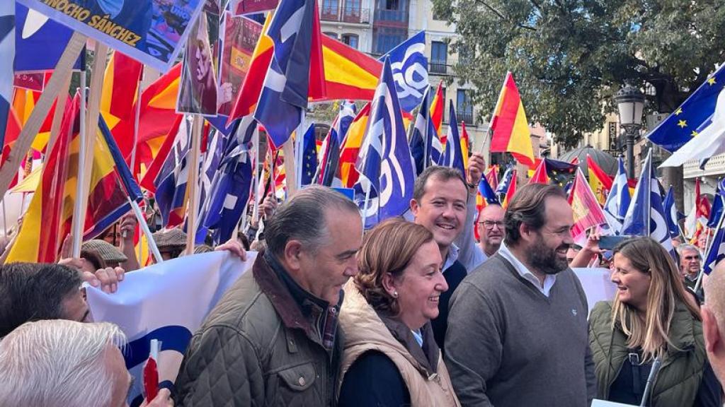 Manifestación masiva en Toledo