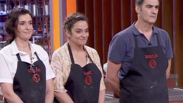 Blanca Romero, Toñi Moreno y Jesulín de Ubrique en 'MasterChef Celebrity'.
