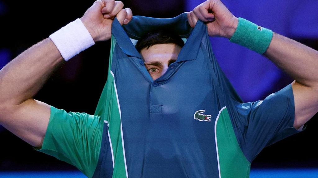 Novak Djokovic, durante las ATP Finals de 2023.
