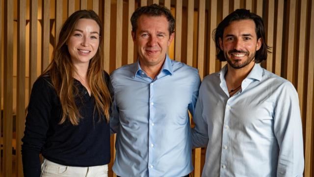 Sofía Iturbe, Juan Velayos y José Manuel Cartes, responsables de Libeen.