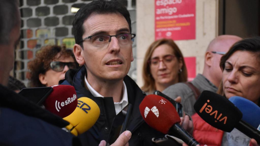 Pedro Herrero, portavoz del Grupo Municipal Socialista en el Ayuntamiento de Valladolid