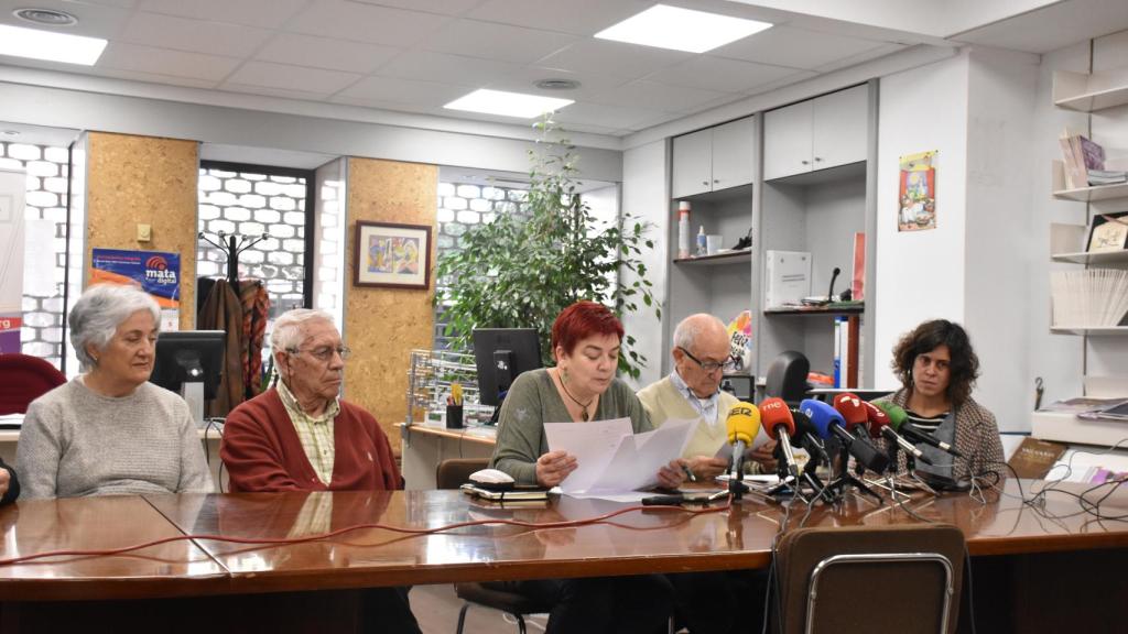 Rueda de Prensa de los colectivos en favor del centro de refugiados