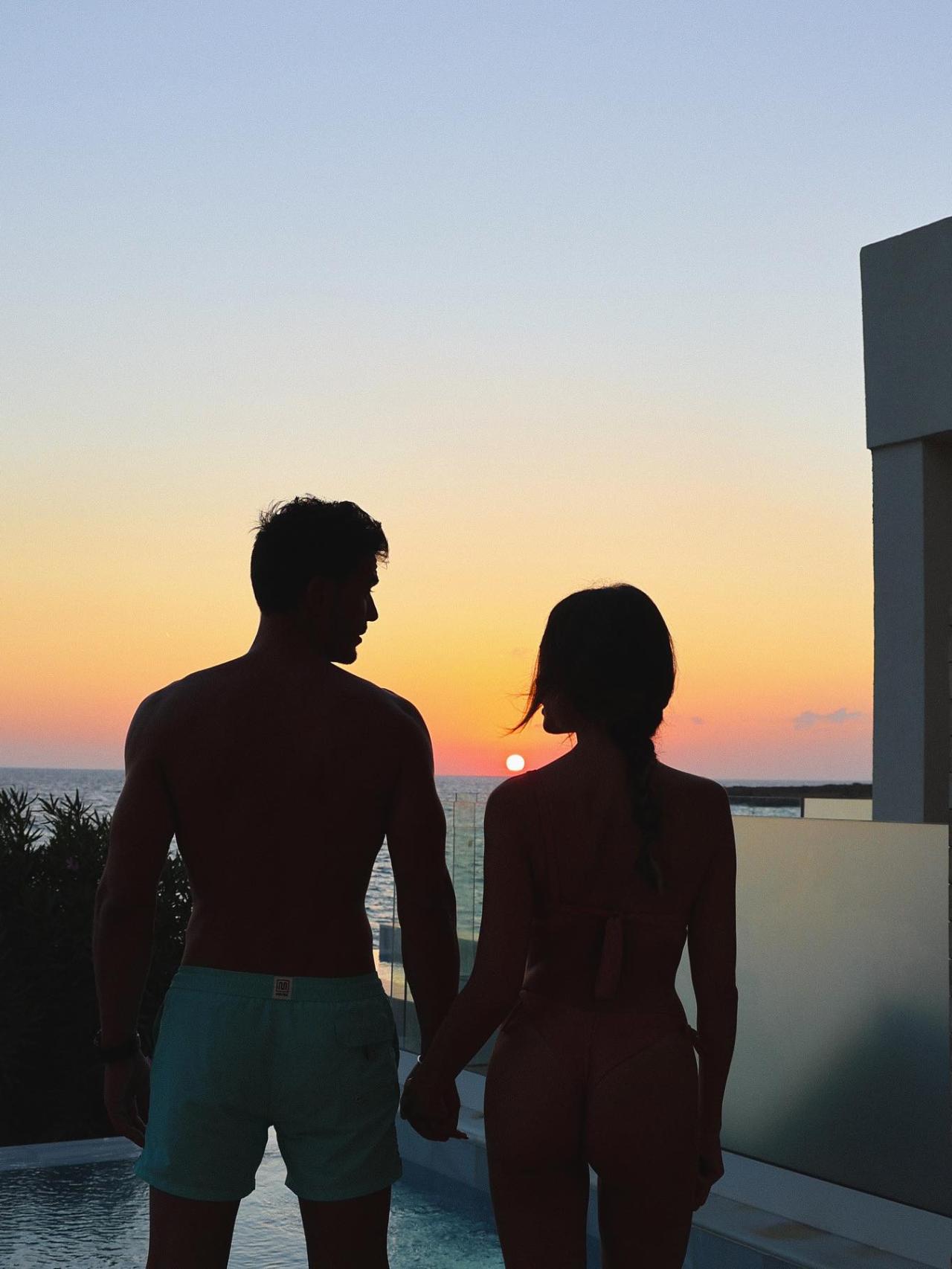 Rocío Osorno y Javier Lorenzana en una imagen de sus redes sociales.
