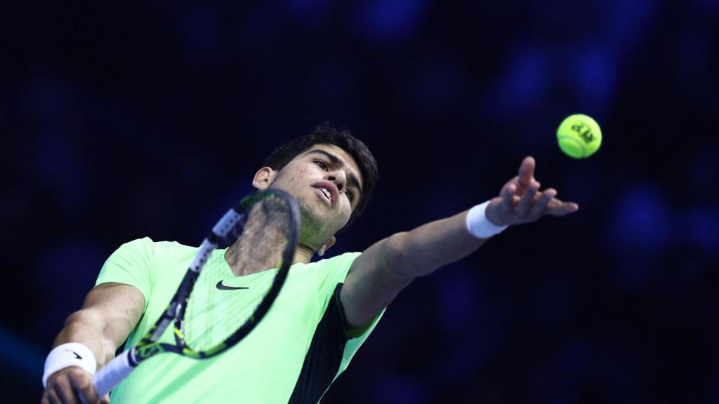 Carlos Alcaraz, en las ATP Finals
