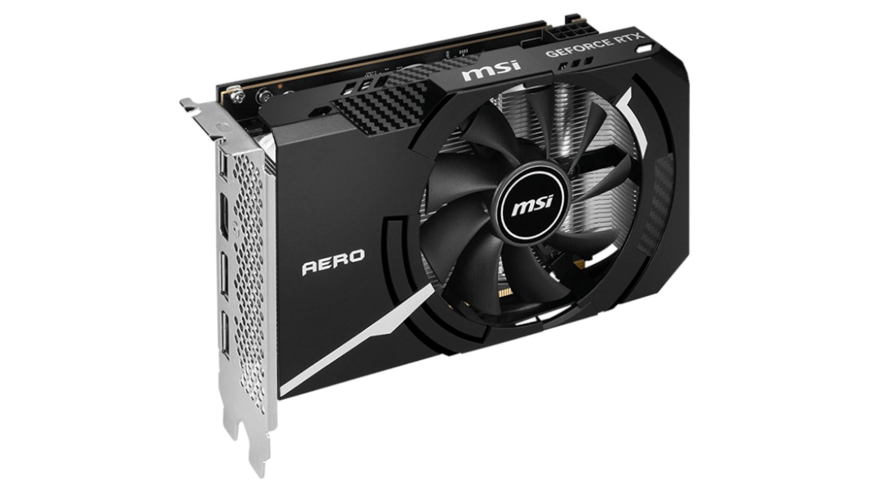La MSI GeForce RTX 4060 AERO ITX 8G