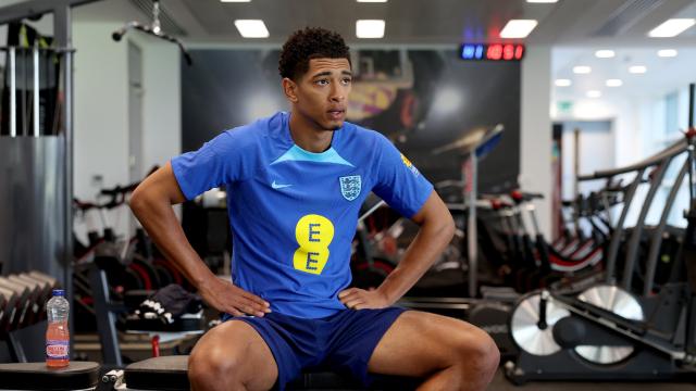 Jude Bellingham, con la selección de Inglaterra