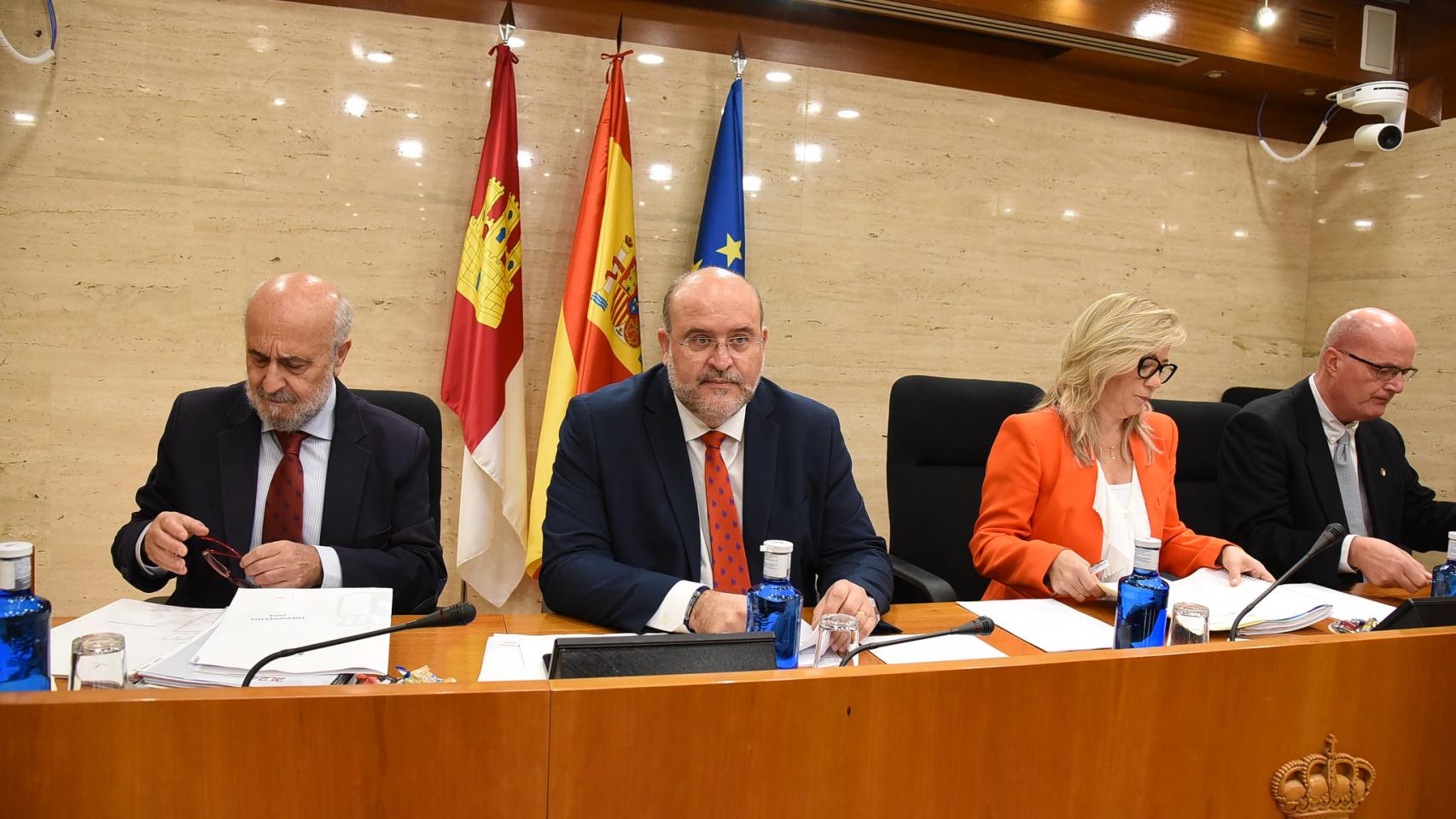 Comparecencia de José Luis Martínez Guijarro en las Cortes de Castilla-La Mancha
