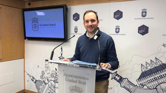 Guillermo Arroyo, portavoz del equipo de Gobierno de Ciudad Real. Foto: Ayuntamiento.