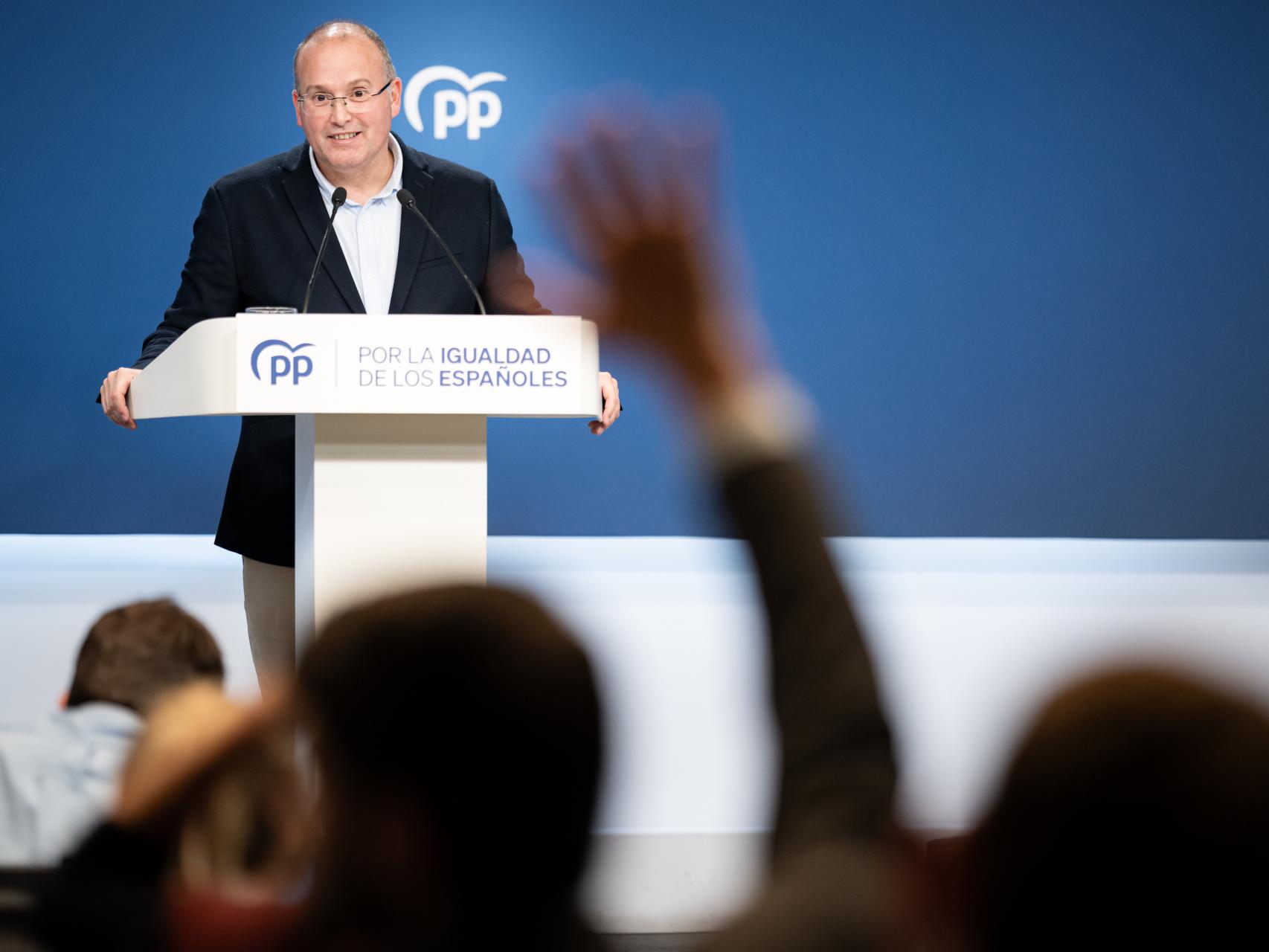 El nuevo portavoz del PP en el Congreso de los Diputados, Miguel Tellado.