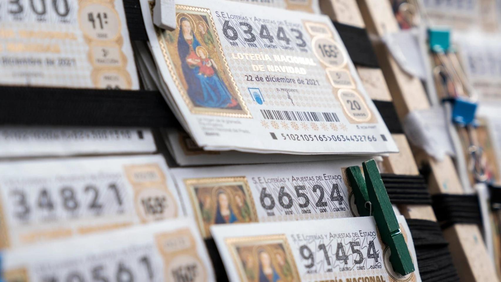 Lotería de Navidad.