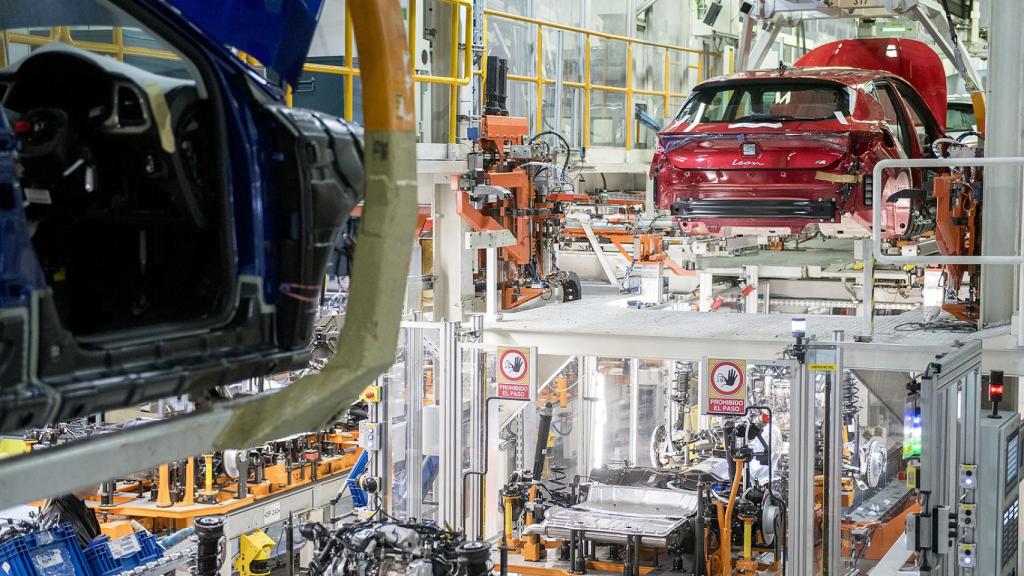 Producción del Seat León en Martorell.