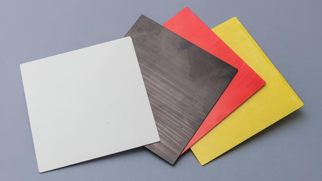 La cerámica refrigerante puede fabricarse en diferentes colores