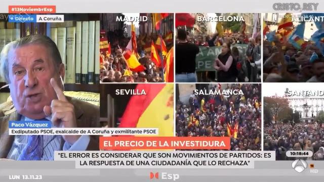 Paco Vázquez en Espejo Público.