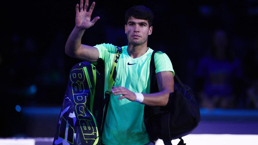 Carlos Alcaraz, en las ATP Finals