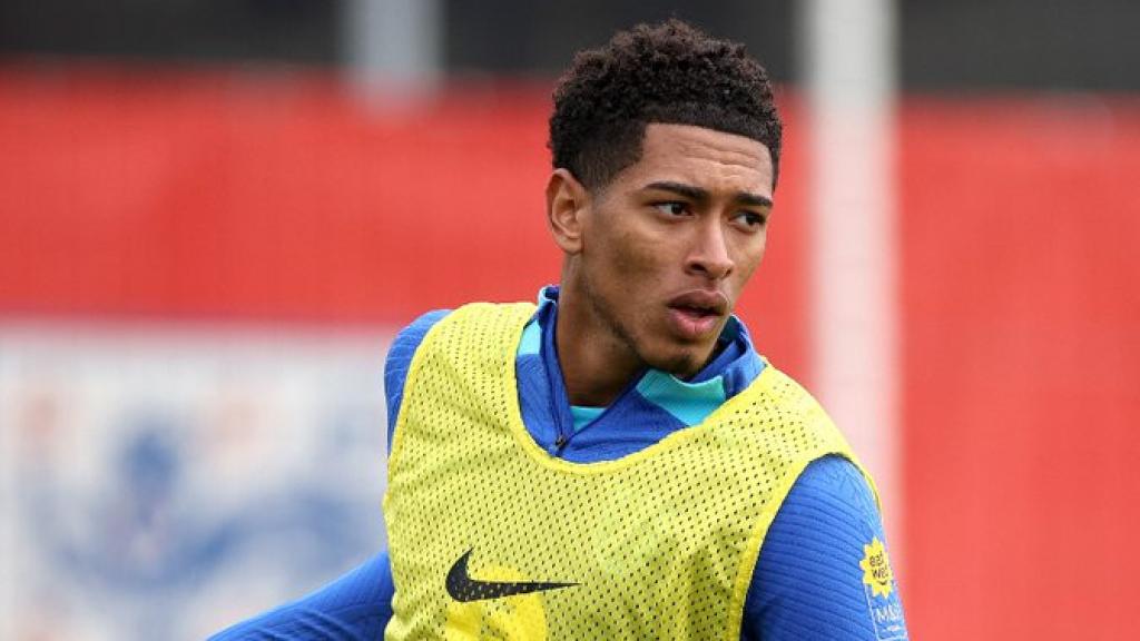 Bellingham, con la selección de Inglaterra