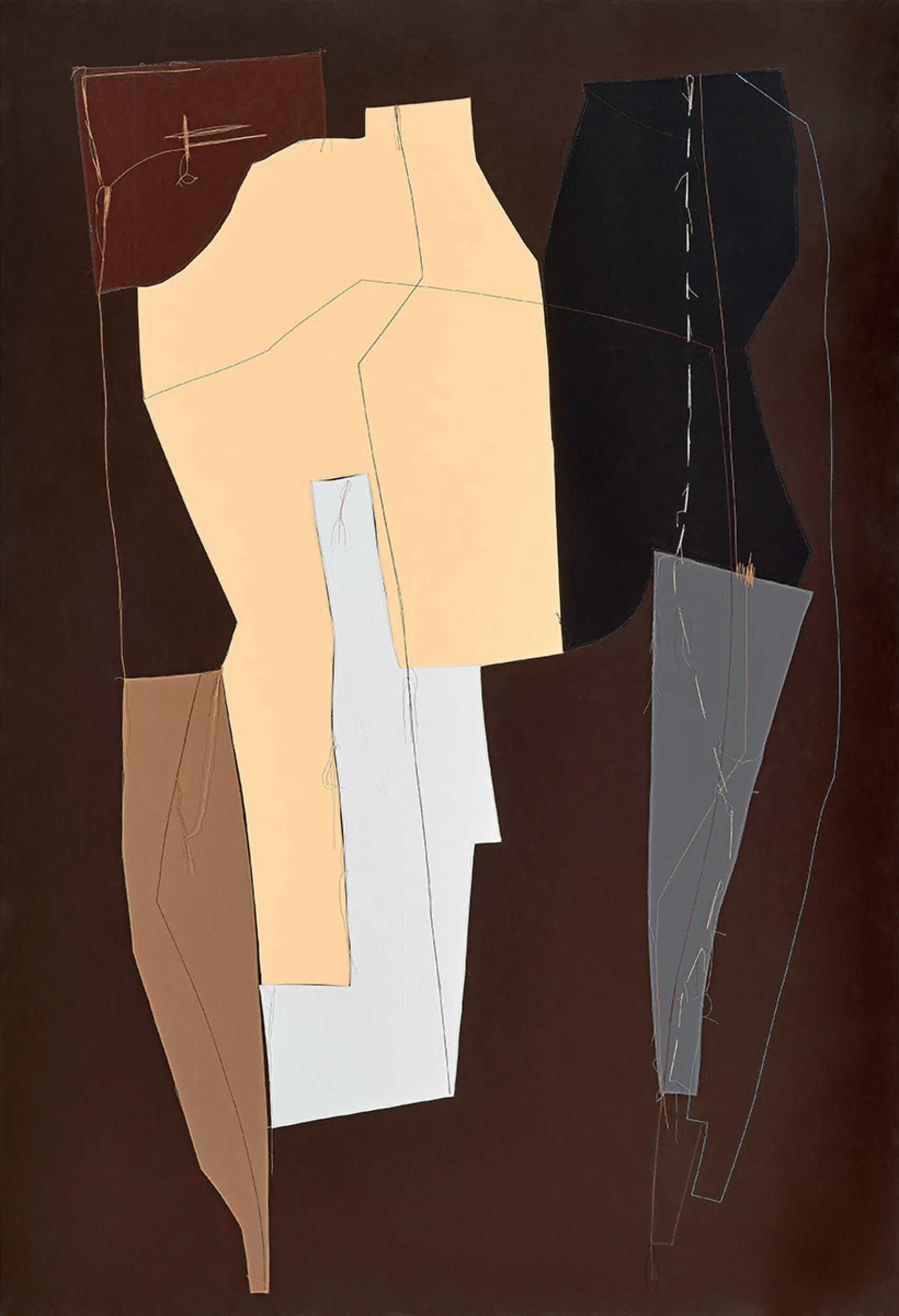 'Redes 1', la obra de Sonia Navarro ganadora del 38.º Premio BMW de Pintura.