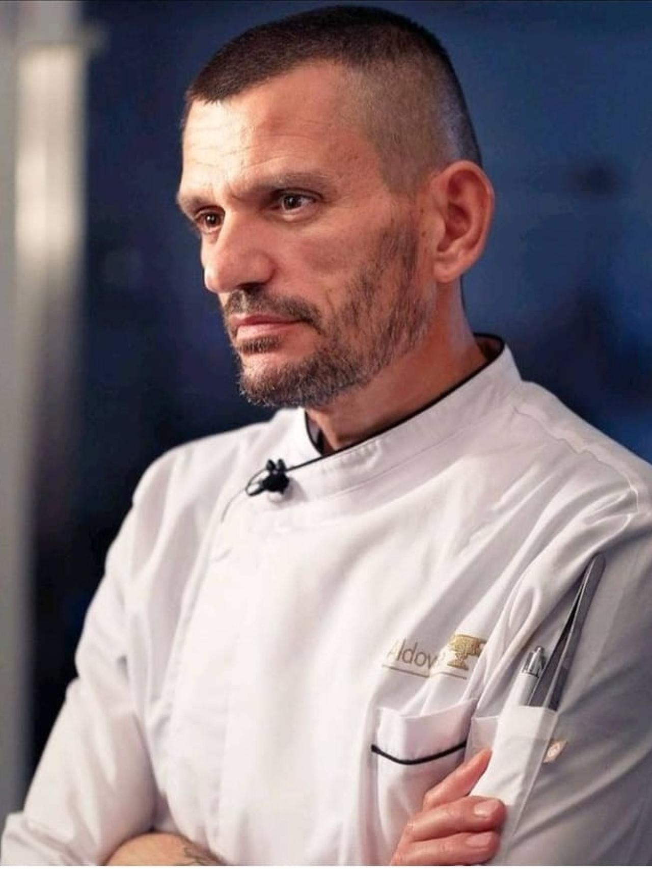 El chef ejecutivo de Aldovea Catering.