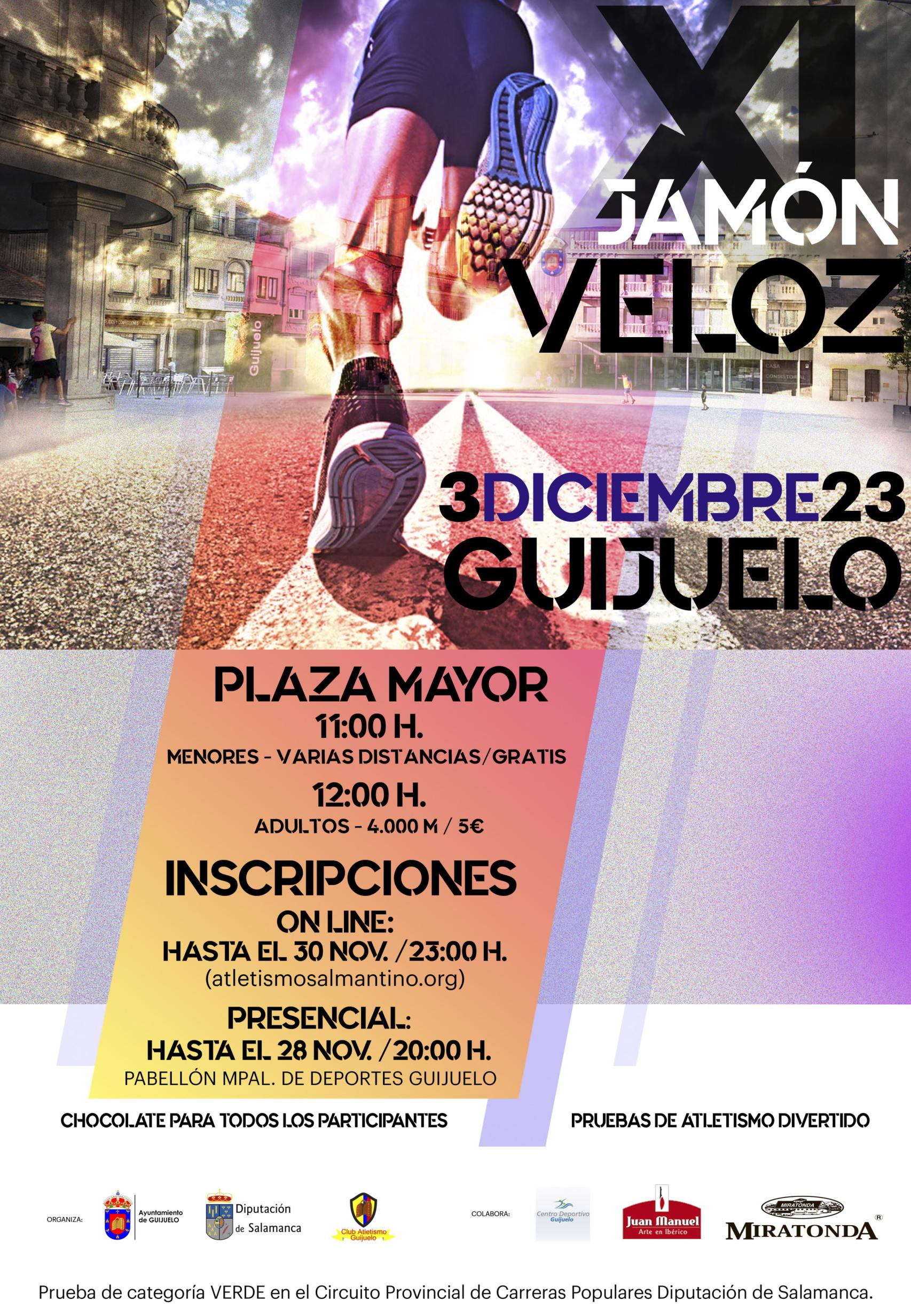 CARTEL XI JAMON VELOZ 2023