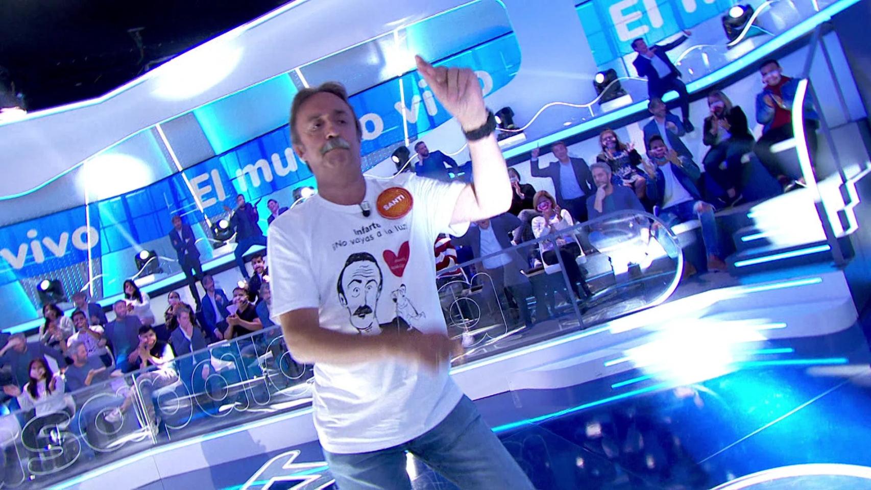 Santi Rodríguez, en ‘Pasapalabra’.