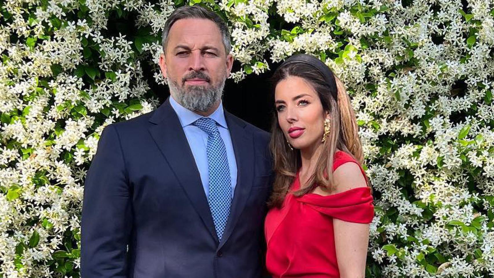 Santiago Abascal y Lidia Bedman.