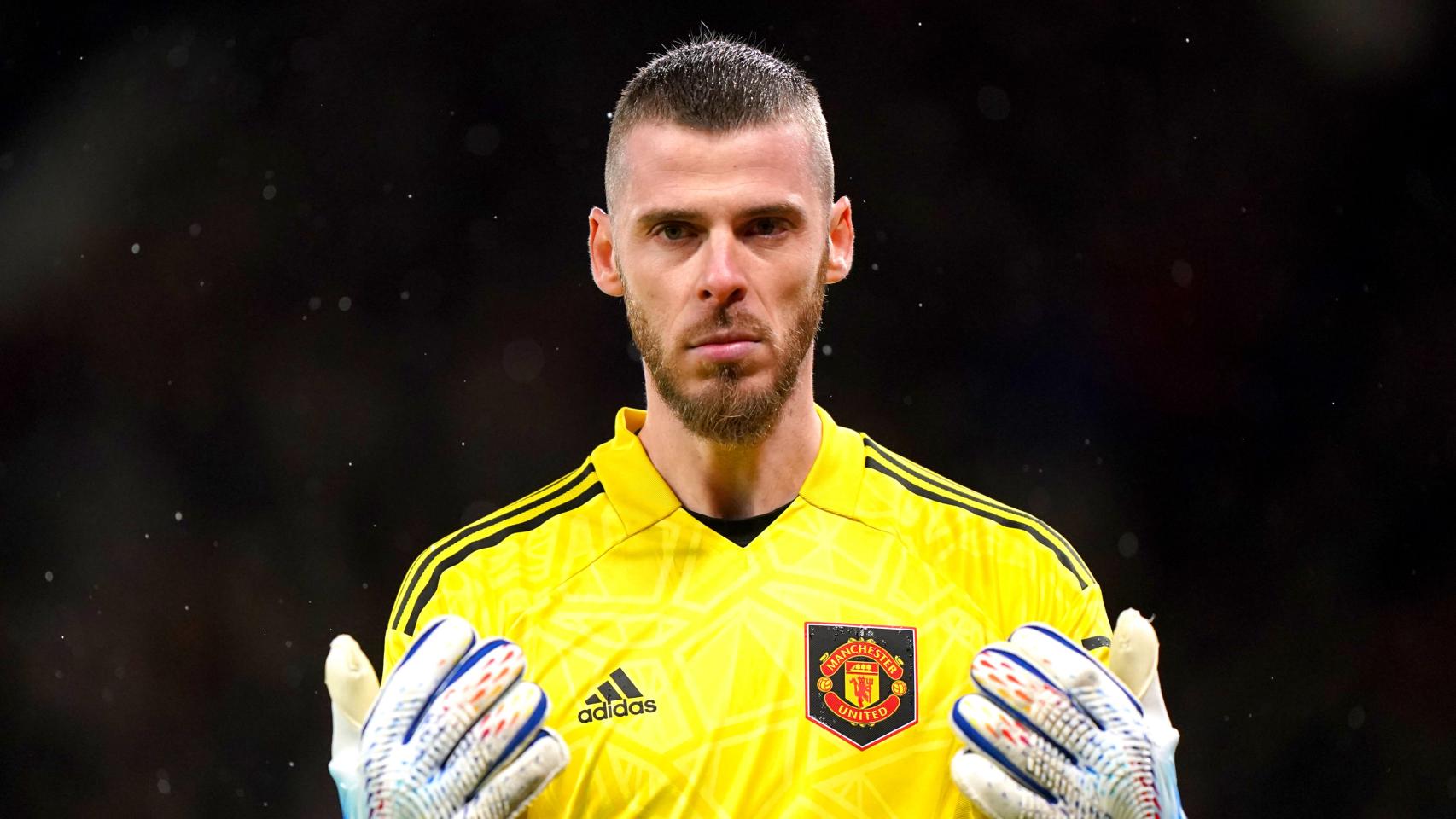 David de Gea, durante su etapa en el Manchester United