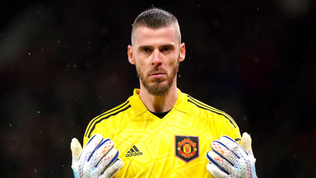 David de Gea, durante su etapa en el Manchester United