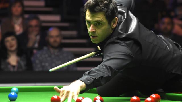 Ronnie O'Sullivan, durante un torneo.
