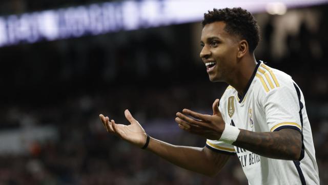 Rodrygo Goes, con el Real Madrid