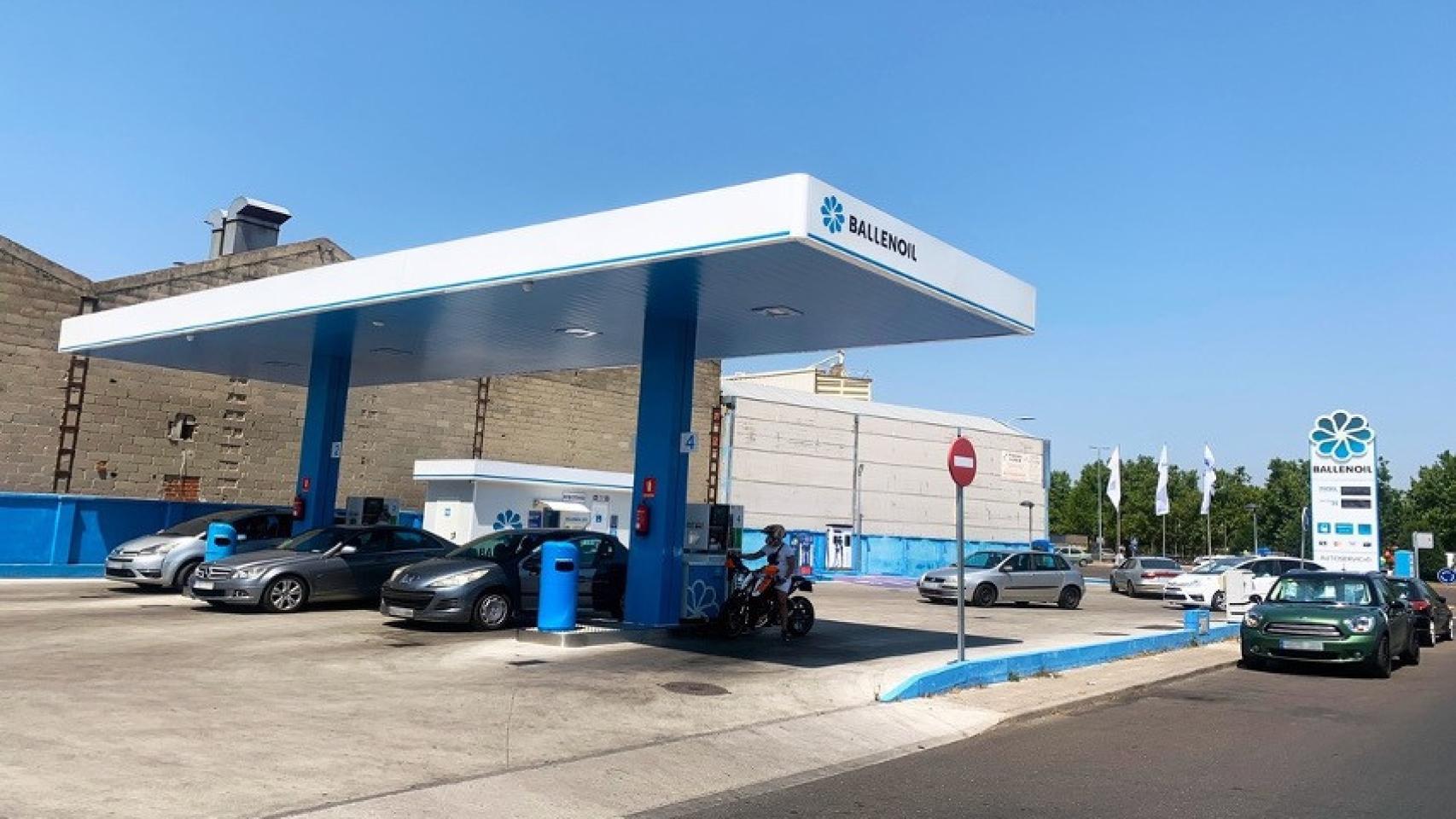 Gasolinera de Ballenoil en Talavera de la Reina