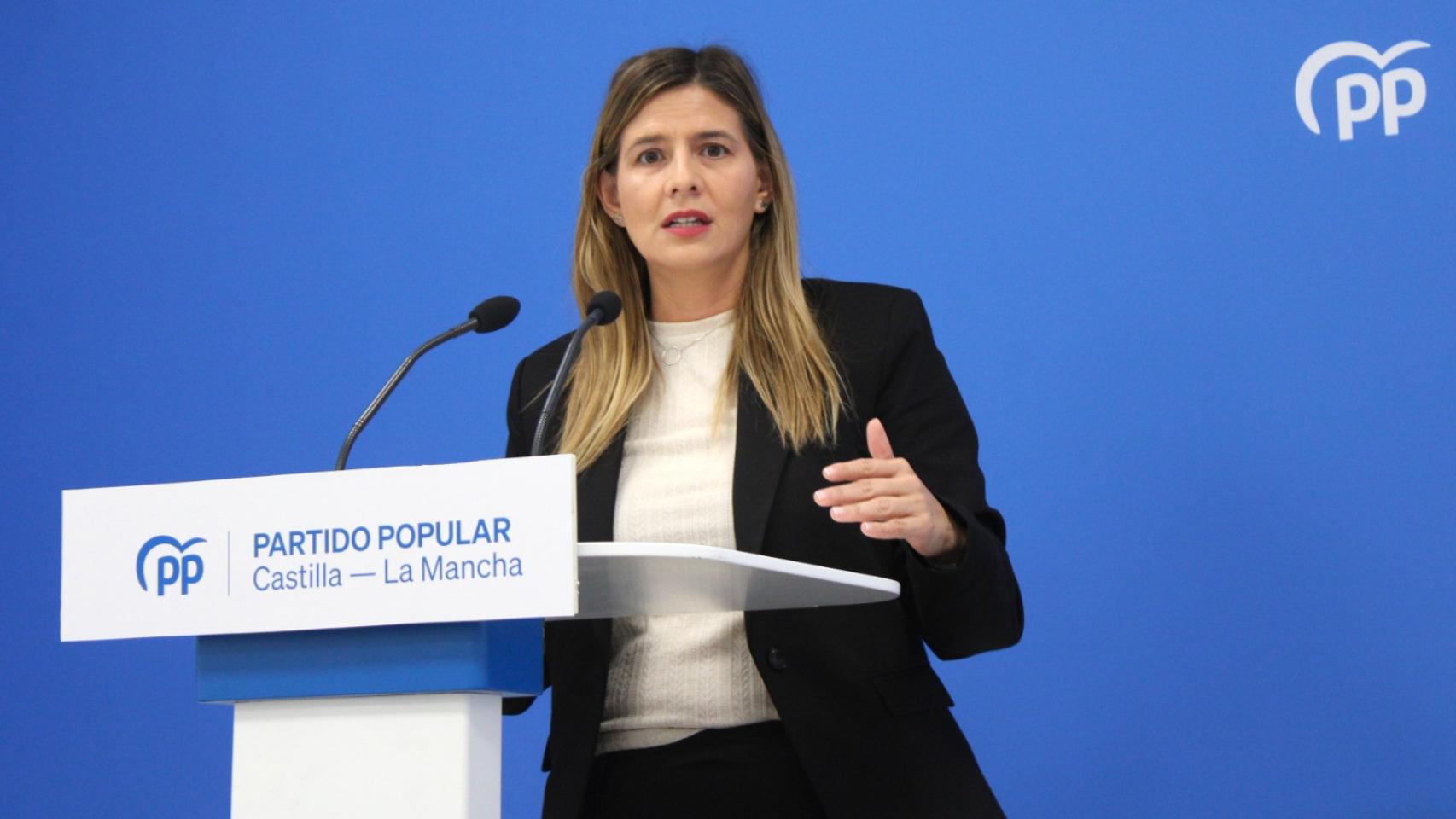 Carolina Agudo, secretaria general del PP de Castilla-La Mancha. Foto: PP CLM.