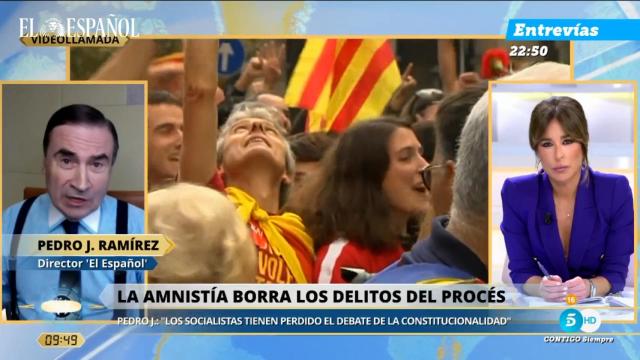 Pedro J. Ramírez este martes en 'La mirada crítica'.