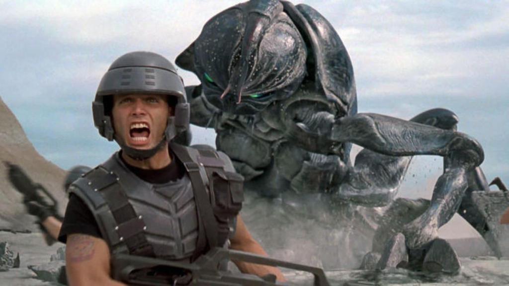 Una imagen de 'Starship Troopers', de Paul Verhoeven