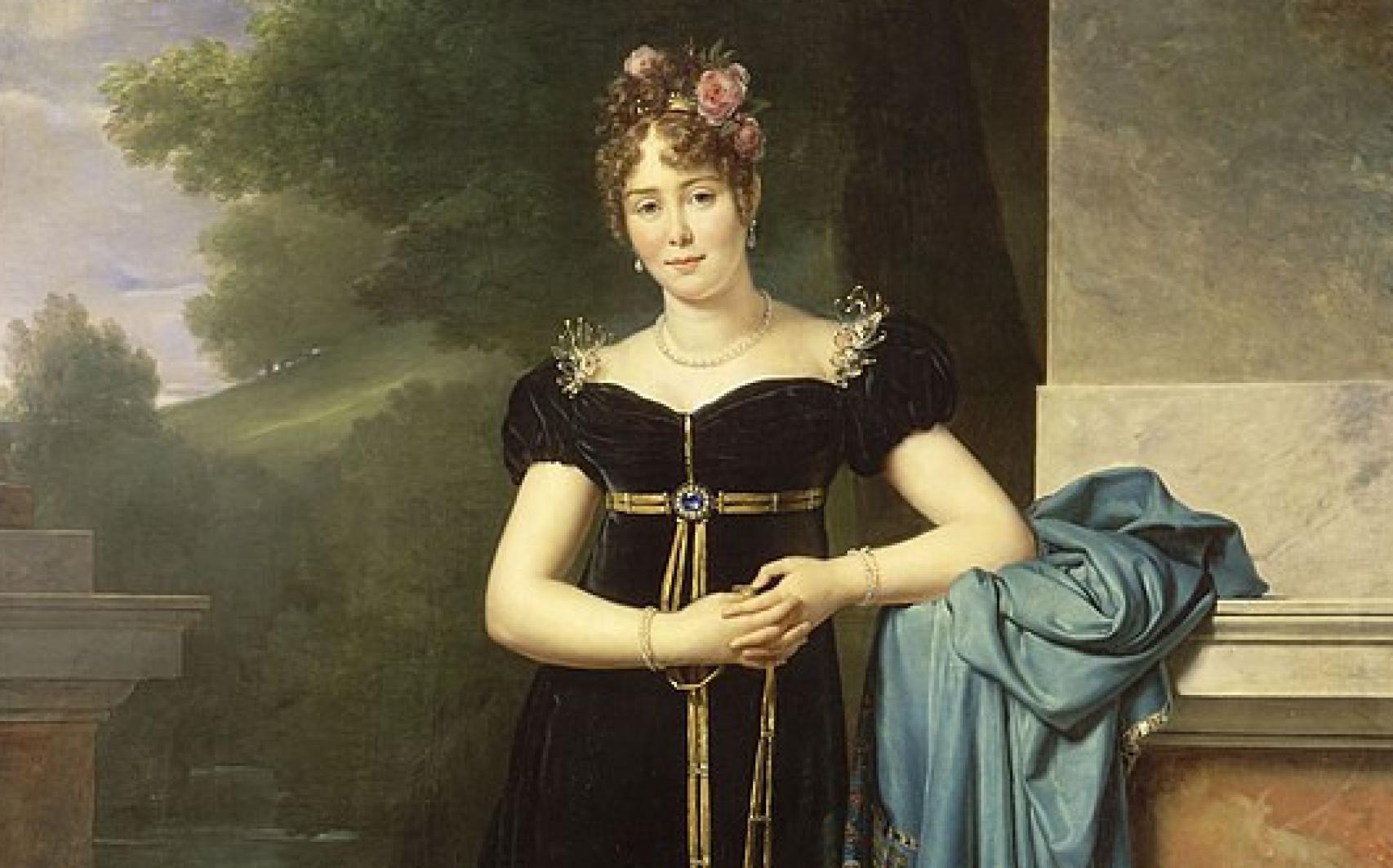 Retrato de Marie Colonna-Walewska en 1810