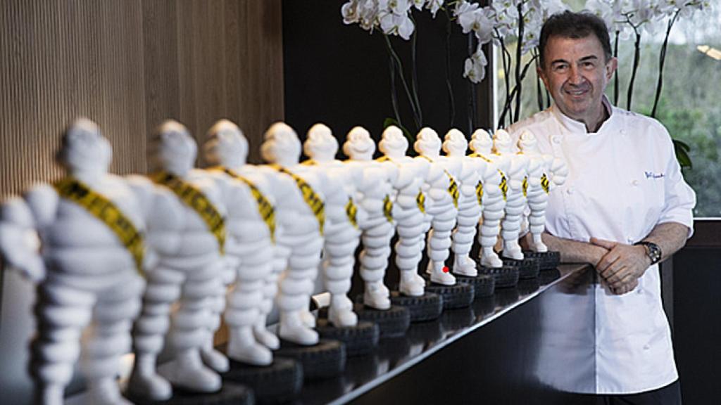 El chef Martín Berasategui.