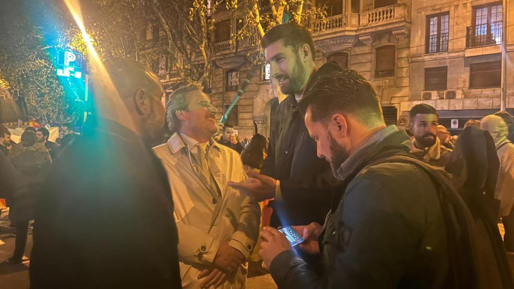 José Ángel Antelo, Kiko Méndez-Monasterio y Rodrigo Alonso.