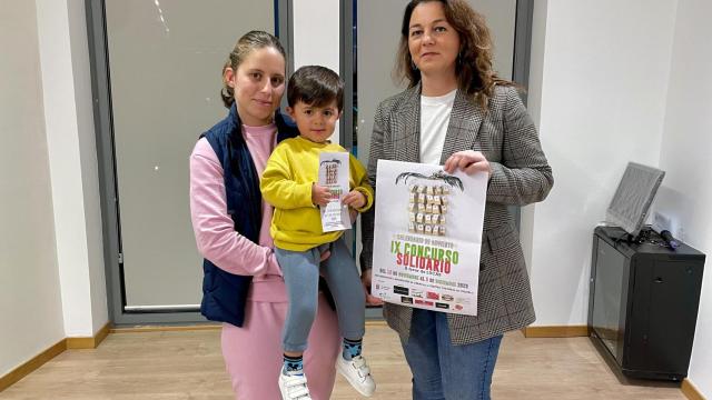 Presentación del IX Concurso solidario de Navidad en Guijuelo, en favor de Lucas