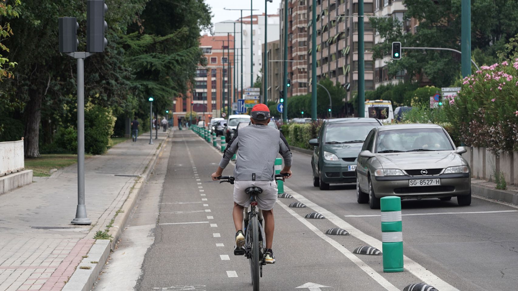 Carril bici de Isabel la Católica.