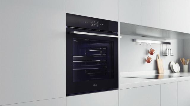 Con función de vapor y de freidora de aire y muy fáciles de limpiar, así son los nuevos hornos LG