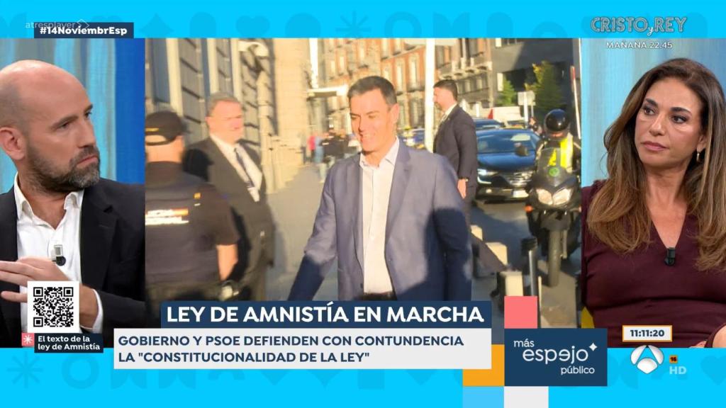 Gonzalo Miró y Mariló Montero en 'Espejo Público'.