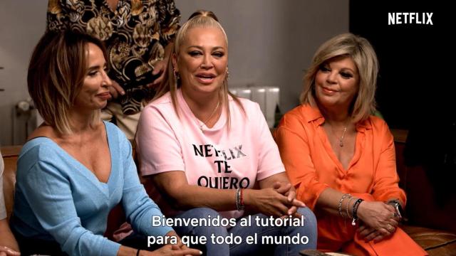 María Patiño, Belén Esteban y Terelu Campos en 'Sálvese quien pueda'.
