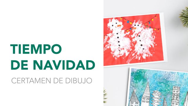 Convocada una nueva edición del certamen de dibujo 'Tiempo de Navidad' de Eurocaja Rural