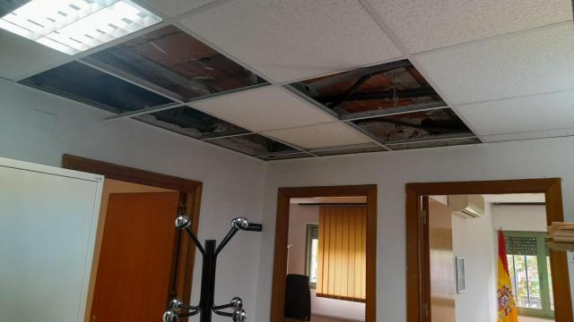 Juzgado nº5 Talavera techo despacho