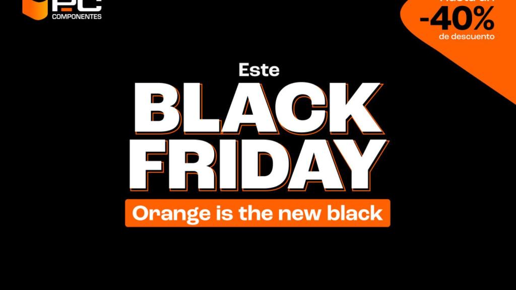 ¡Descuentos de hasta 40% en el Black Friday de PcComponentes!: 5 productos que están arrasando