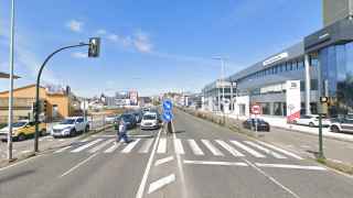 Avenida de Madrid, en Vigo.
