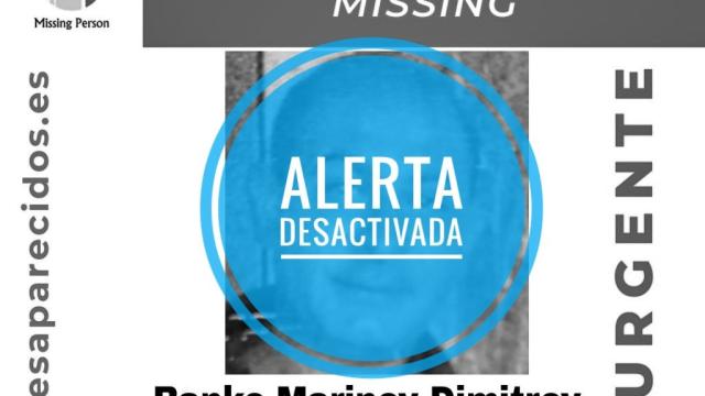 Banko Marinov, desparecido en la provincia de Guadalajara.