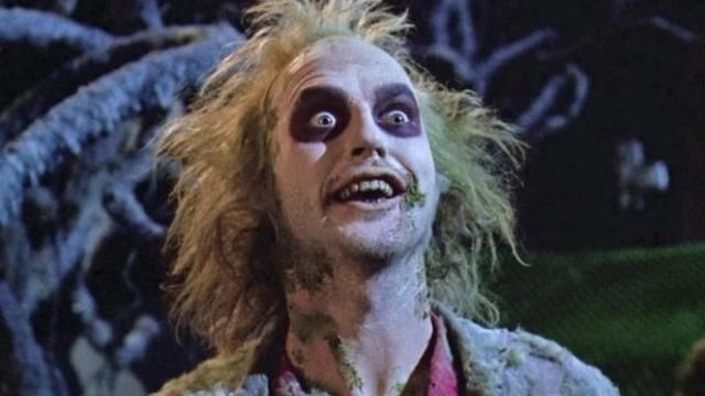 Michael Keaton como Beetlejuice en la nueva secuela de Tim Burton.