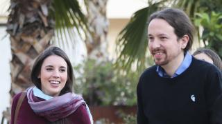 Irene Montero y Pablo Iglesias.